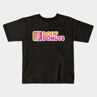 Doin Doughnuts Kids T-Shirt